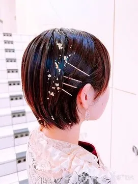 ショートヘアアレンジ